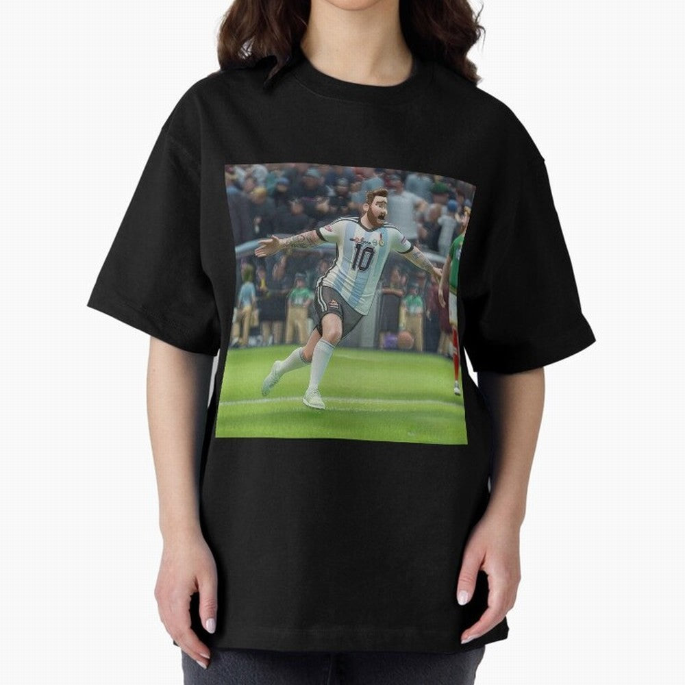 Lionel Messi caricature Classic T-Shirt Support Match Day Hype around FIFA World Cup 2026, Cristiano Ronaldo, Haaland and CR7, England and Germany, Game Day Rituals, Football Legends, Country Pride and the Road to the Final; Built for Supporters