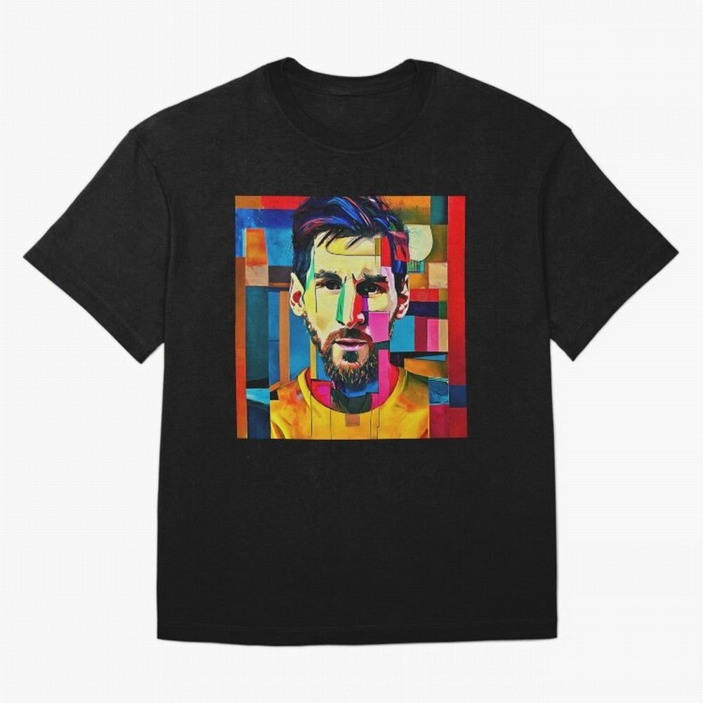 art grafic of Messi Classic T-Shirt Follow Every Goal of Match Day Hype around FIFA World Cup 2026 Group Stage, Haaland and Mbappe, Portugal, Match Day Excitement, Supporter Culture, Golden Goals and Global Football Passion; Ideal for Passionate