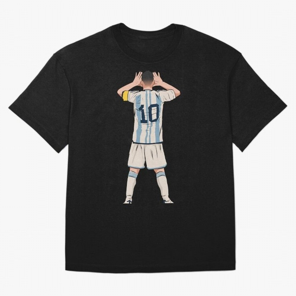 Lionel Messi Oversized T-Shirt Celebrate Global Passion for FIFA World Cup 2026 Group Stage Built around Haaland and Mbappe, Brazil Energy, Football Festival Excitement, Trophy Ambitions, Country Rivalries and Star Player Buzz; Perfect for