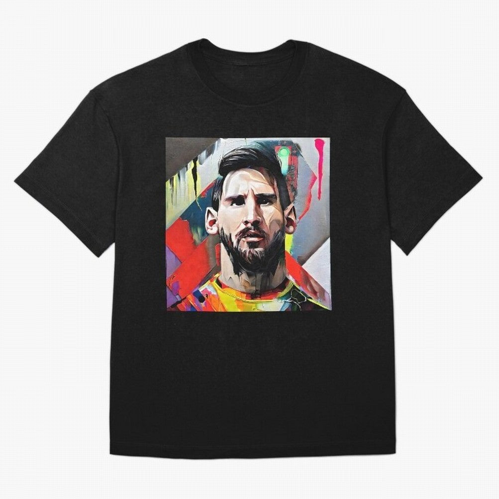 Billboard with Messi Boxy T-Shirt Show Passion for the Stars of FIFA World Cup 2026 USA Canada Mexico Made for Messi, England Energy, Champion Mindset, Group Stage Buzz, Knockout Tension and Passionate Fan Culture; Perfect for People Who Love