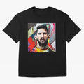 Billboard with Messi Boxy T-Shirt Show Passion for the Stars of FIFA World Cup 2026 USA Canada Mexico Made for Messi, England Energy, Champion Mindset, Group Stage Buzz, Knockout Tension and Passionate Fan Culture; Perfect for People Who Love