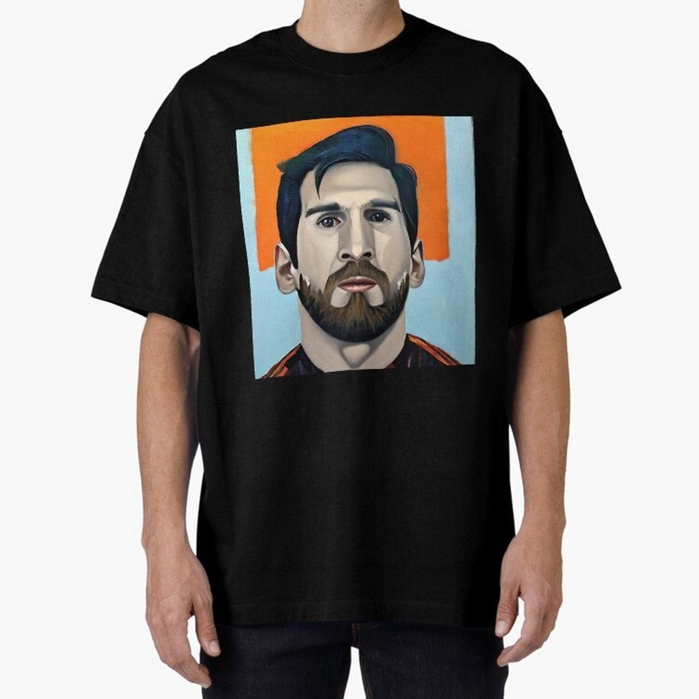 portrait of Messi with beard Classic T-Shirt Fuel the Hype around FIFA World Cup 2026 Celebrating Haaland and Mbappe, Spain Energy, Football Festival Excitement, Trophy Ambitions, Country Rivalries and Star Player Buzz; Perfect for People Who Love