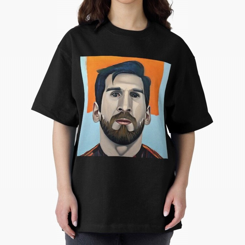 portrait of Messi with beard Classic T-Shirt Fuel the Hype around FIFA World Cup 2026 Celebrating Haaland and Mbappe, Spain Energy, Football Festival Excitement, Trophy Ambitions, Country Rivalries and Star Player Buzz; Perfect for People Who Love
