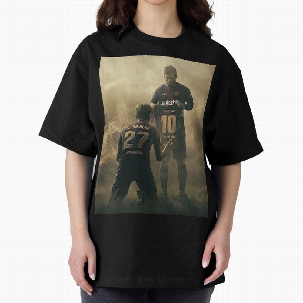 messi giving kamin yamal his shirt iconic design Classic T-Shirt Honor FIFA World Cup 2026 USA Canada Mexico for Fans of Messi, CR7 and Mbappe and England and Germany, Bringing Stadium Chants, National Pride, Trophy Dreams and Unforgettable
