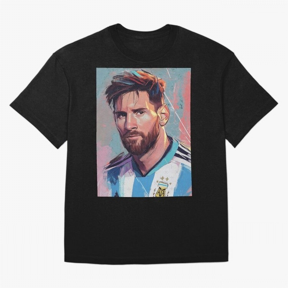 The King Leo Messi Legend Classic T-Shirt Keep the Match Day Mood of Global Football Passion for FIFA World Cup 2026 Group Stage, Capturing Messi, Portugal, Spain and Germany, Goal Celebration Energy, Supporter Heritage, Football Icons and