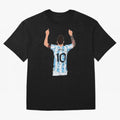 Lionel Messi Oversized T-Shirt Support Iconic Players in Global Football Passion for FIFA World Cup 2026 Group Stage, Capturing Neymar, Haaland and Cristiano Ronaldo, Netherlands, Global Supporter Spirit, Legendary Goals, National Colors and
