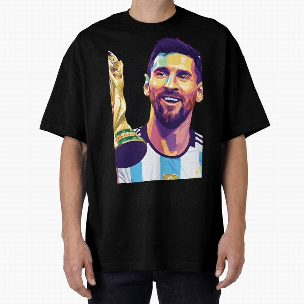 Messi wpap pop art Classic T-Shirt Back Your Heroes with the FIFA World Cup 2026 Journey through Messi, Neymar and Mbappe Highlights, Netherlands Pride, Supporter Pride, Iconic Celebrations, Legendary Names and Global Match Day Energy; Ideal for