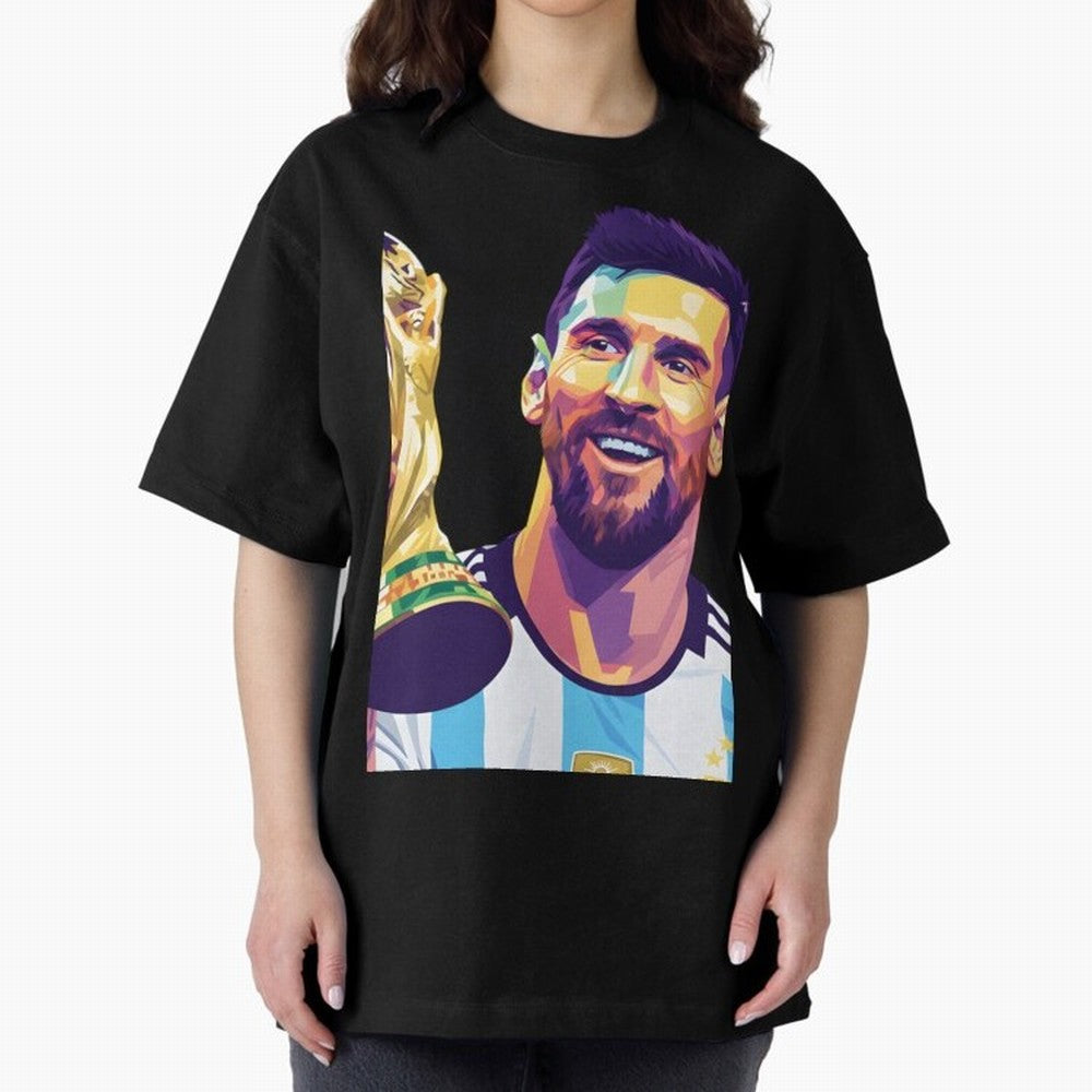 Messi wpap pop art Classic T-Shirt Back Your Heroes with the FIFA World Cup 2026 Journey through Messi, Neymar and Mbappe Highlights, Netherlands Pride, Supporter Pride, Iconic Celebrations, Legendary Names and Global Match Day Energy; Ideal for