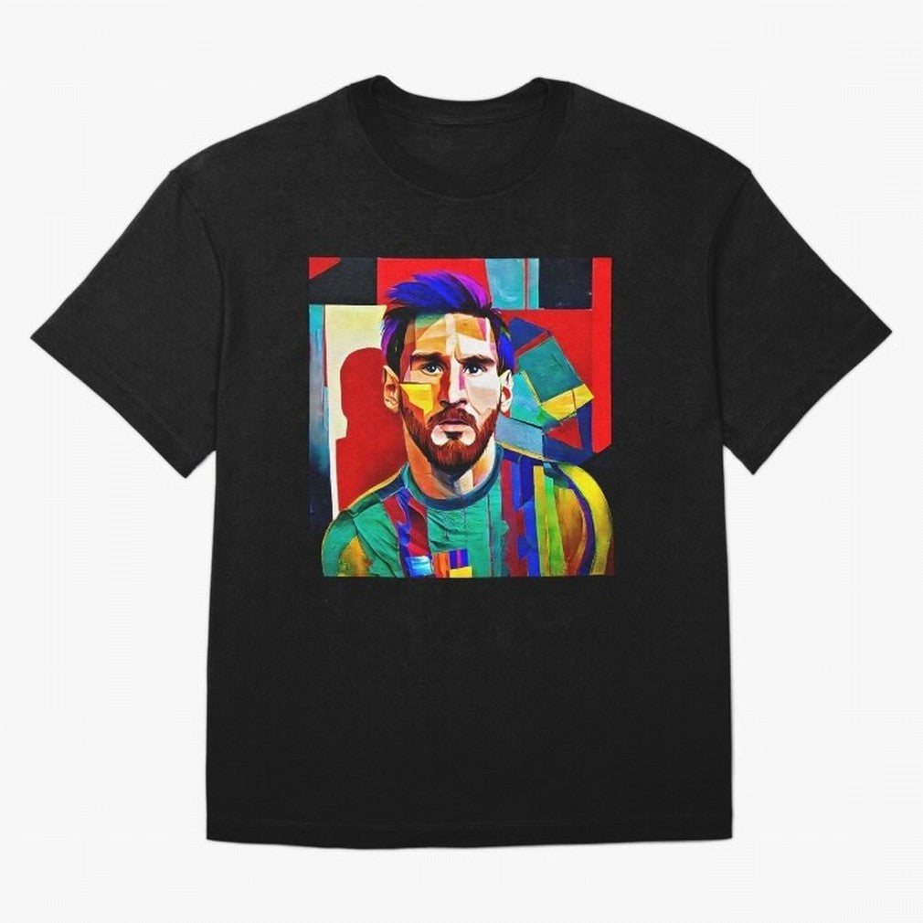 digital image of Messi Oversized T-Shirt Celebrate Unforgettable Nights in the FIFA World Cup 2026 Group Stage Journey through Mbappe and Neymar Highlights, Argentina, France and Brazil Pride, Classic Soccer Heritage, Championship Pressure, Fan