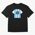 Messi, GOAT, Soccer, GOAL Oversized T-Shirt Support the FIFA World Cup 2026 Journey through Haaland and Mbappe Highlights, France and Portugal Pride, Supporter Pride, Iconic Celebrations, Legendary Names and Global Match Day Energy; Made for