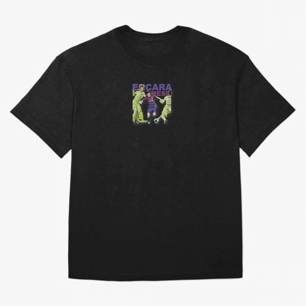 Barcelona 'Encara Messi' Design Oversized T-Shirt Represent the Passion of FIFA World Cup 2026 for Fans of Neymar and Portugal, Bringing Game Day Rituals, Football Legends, Country Pride and the Road to the Final; Made for Collectors Who Enjoy