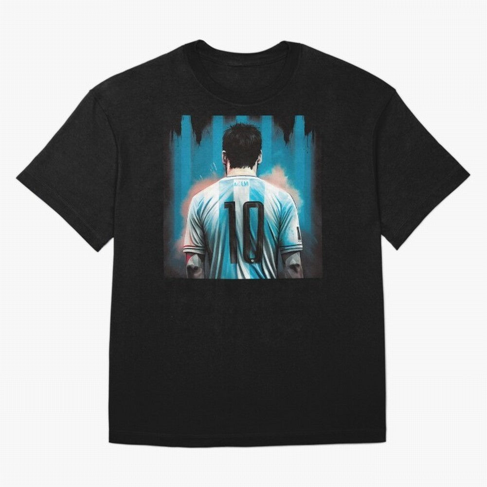 The King Leo Messi Legend Classic T-Shirt Carry the Colors and Pride of Global Football Passion for FIFA World Cup 2026 USA Canada Mexico, Centered on Haaland, Germany, Football Festival Excitement, Trophy Ambitions, Country Rivalries and Star