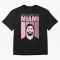 The King Leo Messi Legend Oversized T-Shirt Capture Match Day Hype around FIFA World Cup 2026 USA Canada Mexico, Messi, Argentina and Brazil, Game Day Rituals, Football Legends, Country Pride and the Road to the Final; Ideal for Football Dads,