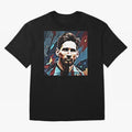 The King Leo Messi Legend Oversized T-Shirt Follow the Final Road of the FIFA World Cup 2026 USA Canada Mexico Journey through Haaland and Mbappe Highlights, Brazil Pride, Football Passion, Legendary Performances, Festival Vibes and Supporter
