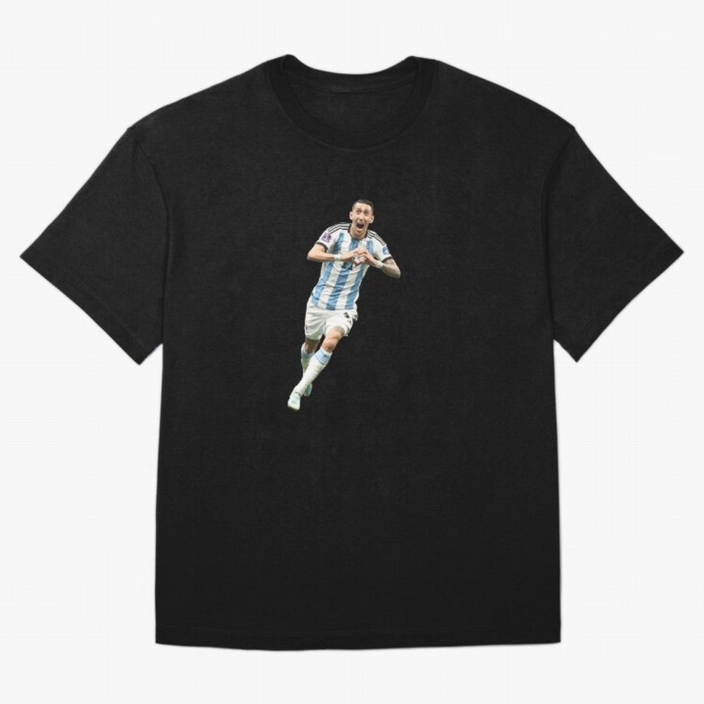 Angel Di Maria Oversized T-Shirt Feel the Heartbeat of Match Day Hype around FIFA World Cup 2026 USA Canada Mexico, Neymar, England and Germany, Football Passion, Legendary Performances, Festival Vibes and Supporter Community; Ideal for Fans Who