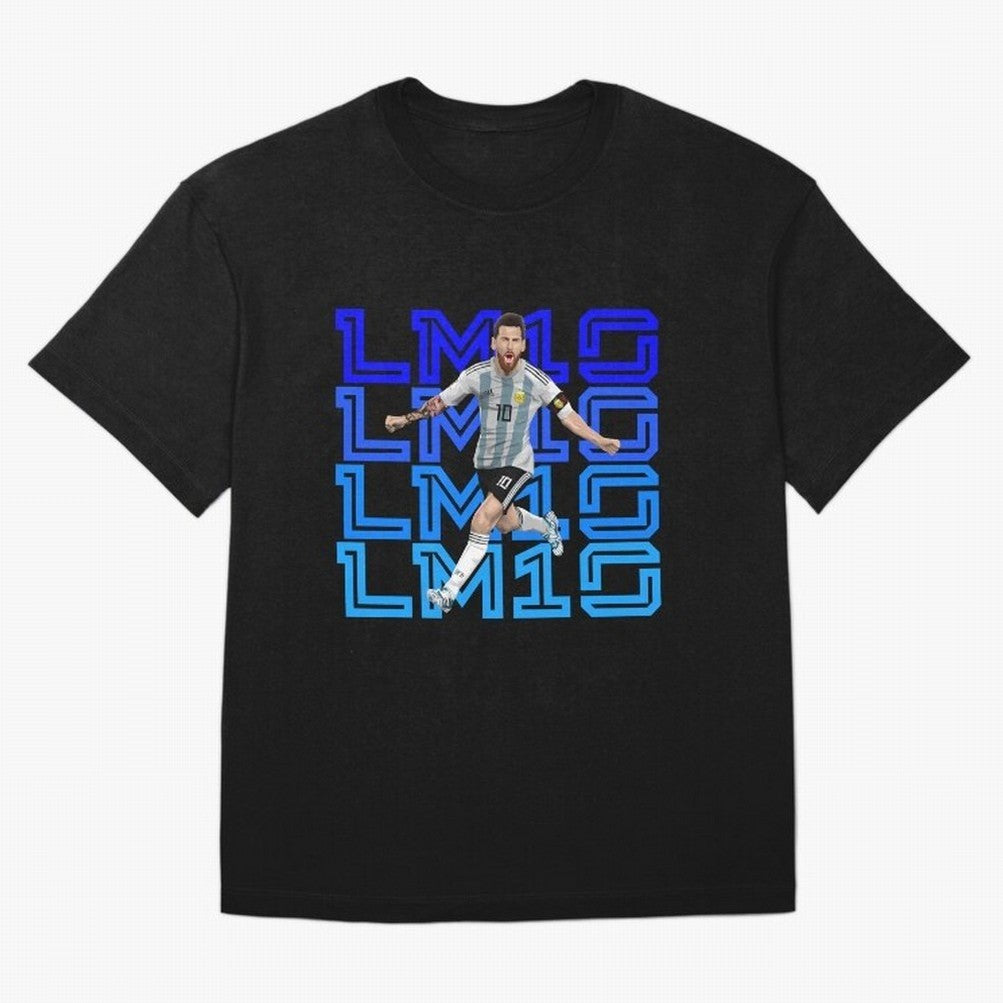 Lionel Messi 10 Oversized T-Shirt Show Your Tournament Heart for FIFA World Cup 2026 USA Canada Mexico Spirit, Connected to Argentina and Brazil, Cristiano Ronaldo, Vintage Soccer Flavor, Modern Football Stars, National Flags and Final Night