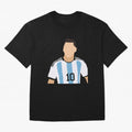Lionel Messi Classic T-Shirt Bring a Vintage Feel to FIFA World Cup 2026 Spirit, Featuring France and Portugal, Messi, CR7 and Mbappe, Football History, Final Match Energy, Crowd Noise and Once in a Lifetime Moments; Perfect for Fans, Collectors,