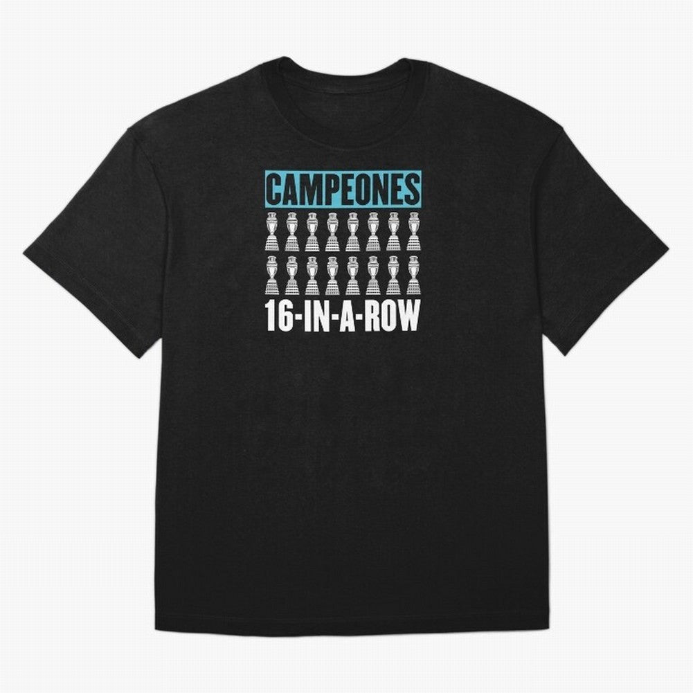 CHAMPIONS 16-IN-A-ROW Classic T-Shirt Celebrate Supporters United by Match Day Hype around FIFA World Cup 2026, Mbappe, Argentina, Soccer Culture, Superstar Moments, National Team Dreams and Competitive Fire; Great for Supporters Who Love Legendary