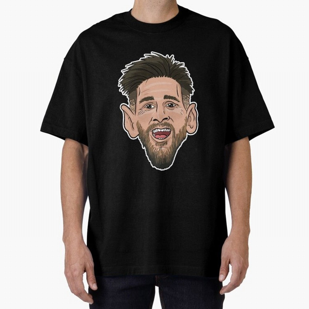 messi toon face argentina Classic T-Shirt Fuel Your Fan Pride for FIFA World Cup 2026 USA Canada Mexico Made for Messi, Neymar and Mbappe, Germany Energy, Game Day Rituals, Football Legends, Country Pride and the Road to the Final; Perfect for