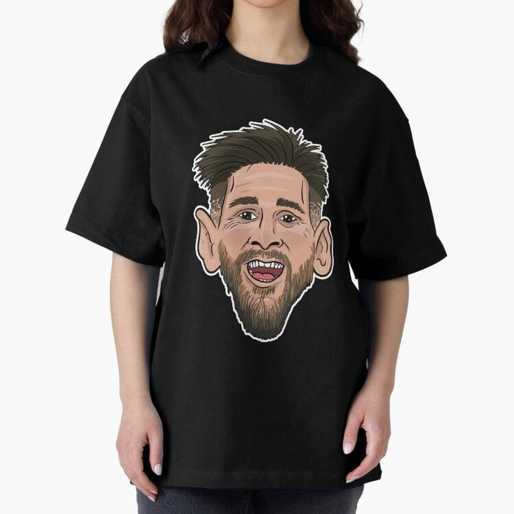 messi toon face argentina Classic T-Shirt Fuel Your Fan Pride for FIFA World Cup 2026 USA Canada Mexico Made for Messi, Neymar and Mbappe, Germany Energy, Game Day Rituals, Football Legends, Country Pride and the Road to the Final; Perfect for