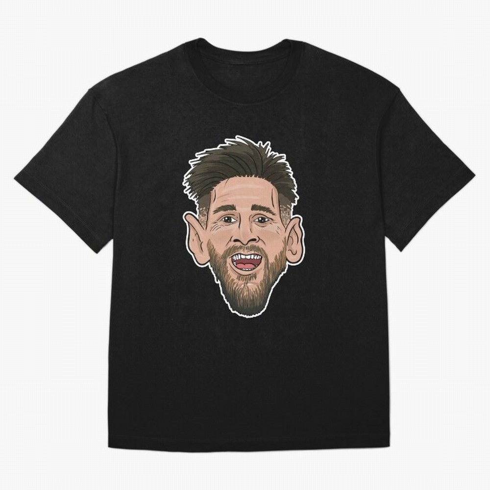 messi toon face argentina Classic T-Shirt Fuel Your Fan Pride for FIFA World Cup 2026 USA Canada Mexico Made for Messi, Neymar and Mbappe, Germany Energy, Game Day Rituals, Football Legends, Country Pride and the Road to the Final; Perfect for
