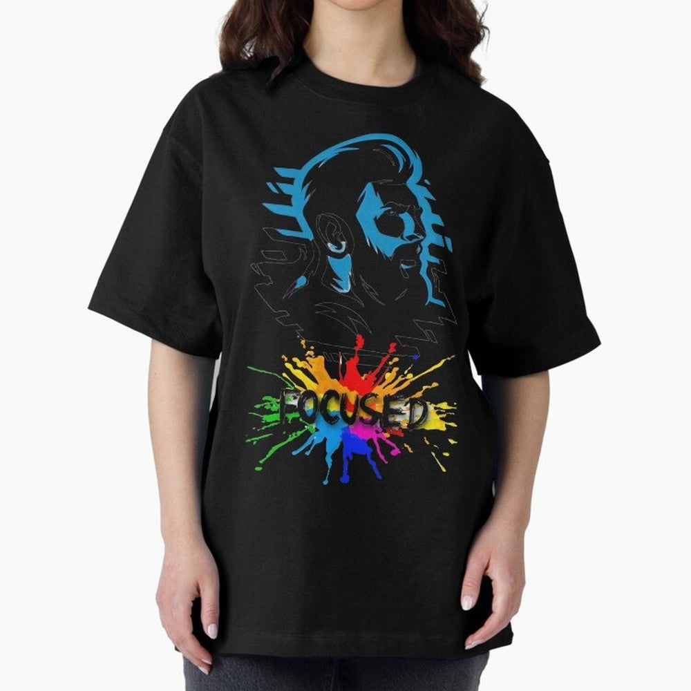 Lionel Messi Focused Classic T-Shirt Celebrate Global Passion for FIFA World Cup 2026 Driven by Haaland and Mbappe, Spain and Netherlands Energy, Sports Nostalgia, International Competition, Famous Players and Unforgettable Victories; Perfect for