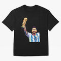 Messi wpap pop art Oversized T-Shirt Upgrade Match Day Hype around FIFA World Cup 2026 Group Stage, Mbappe, Argentina, France and Brazil, Supporter Pride, Iconic Celebrations, Legendary Names and Global Match Day Energy; Ideal for Fans Who Follow