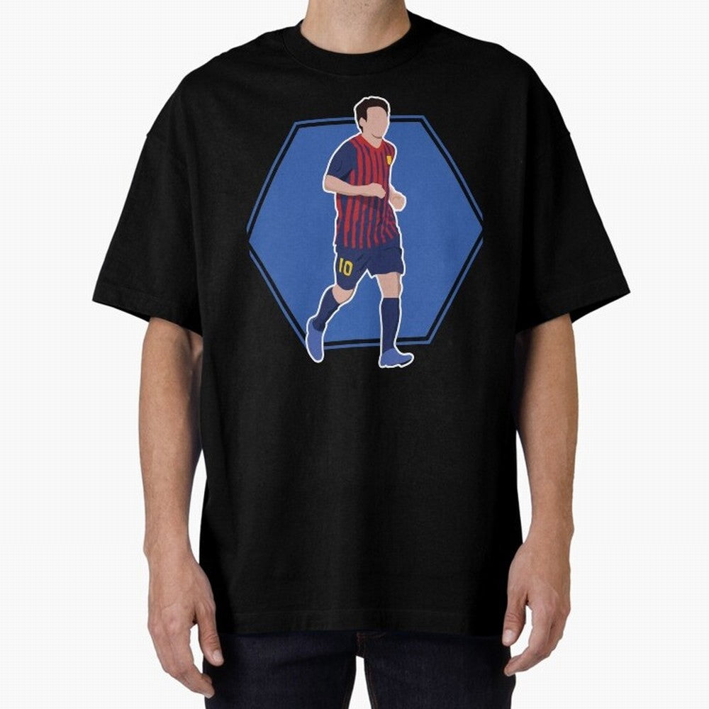 Messi Best Oversized T-Shirt Celebrate Fan Culture around Global Football Passion for FIFA World Cup 2026 USA Canada Mexico, Filled with Mbappe, Argentina and Brazil, Fan Favorite Moments, National Team Passion, Big Match Drama and Soccer History;