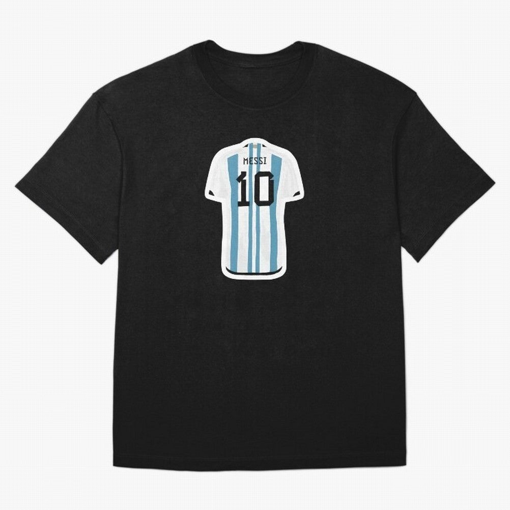 Messi Jersey Oversized T-Shirt Celebrate Global Passion for Global Football Passion for FIFA World Cup 2026 USA Canada Mexico, with Haaland, Spain, Football Festival Excitement, Trophy Ambitions, Country Rivalries and Star Player Buzz; Perfect for