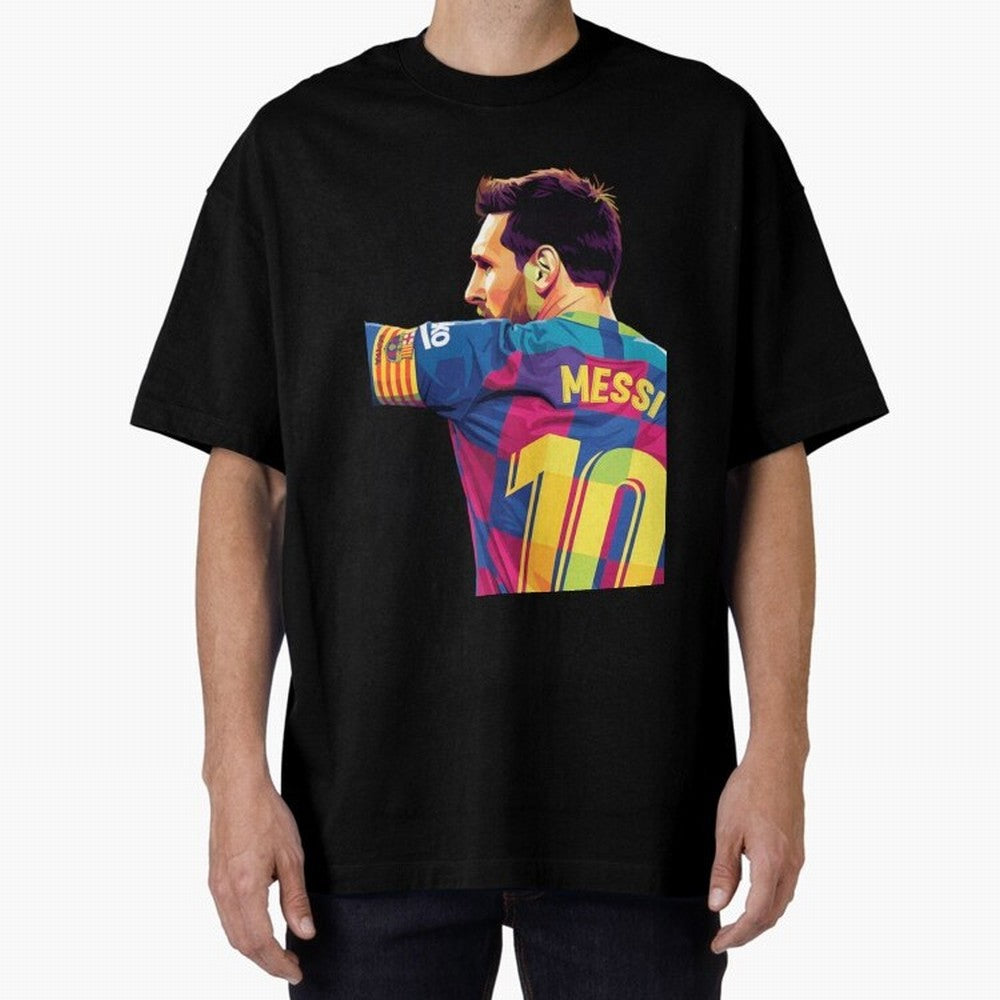 Messi wpap pop art Classic T-Shirt Share the Excitement of FIFA World Cup 2026 for Fans of Messi, CR7 and Mbappe and Spain and Netherlands, Bringing Sports Nostalgia, International Competition, Famous Players and Unforgettable Victories; Made for