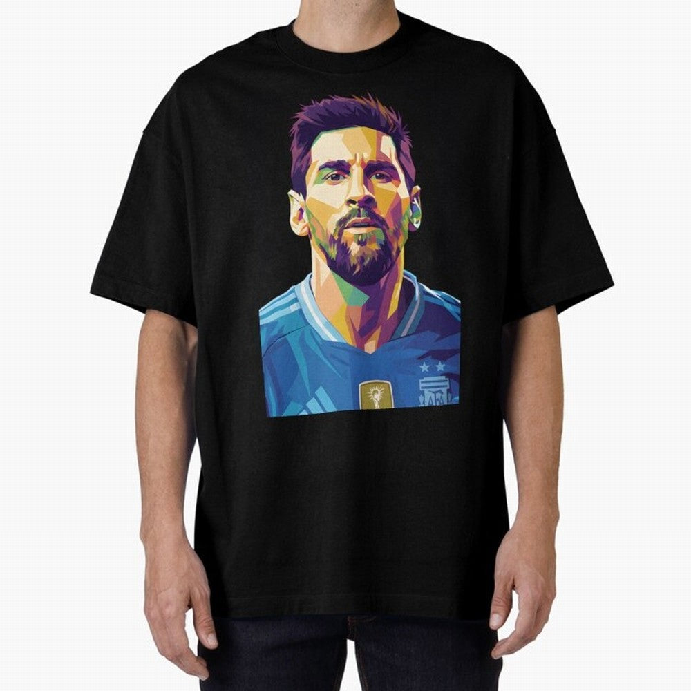 Messi wpap pop art Classic T-Shirt Upgrade FIFA World Cup 2026 for Fans of CR7 and England, Bringing Sports Nostalgia, International Competition, Famous Players and Unforgettable Victories; Great for Watch Parties, Sports Bars, Family Nights, Fan