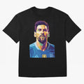 Messi wpap pop art Classic T-Shirt Upgrade FIFA World Cup 2026 for Fans of CR7 and England, Bringing Sports Nostalgia, International Competition, Famous Players and Unforgettable Victories; Great for Watch Parties, Sports Bars, Family Nights, Fan