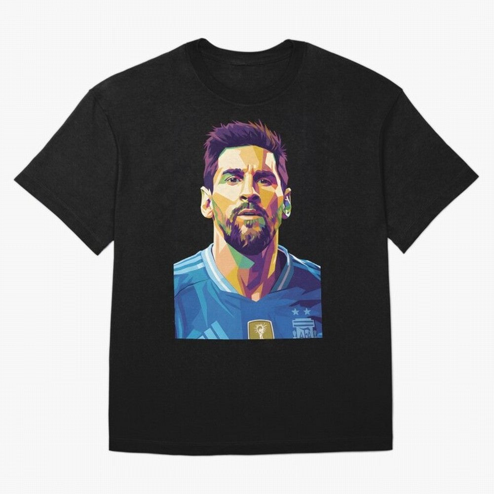 Messi wpap pop art Classic T-Shirt Upgrade FIFA World Cup 2026 for Fans of CR7 and England, Bringing Sports Nostalgia, International Competition, Famous Players and Unforgettable Victories; Great for Watch Parties, Sports Bars, Family Nights, Fan