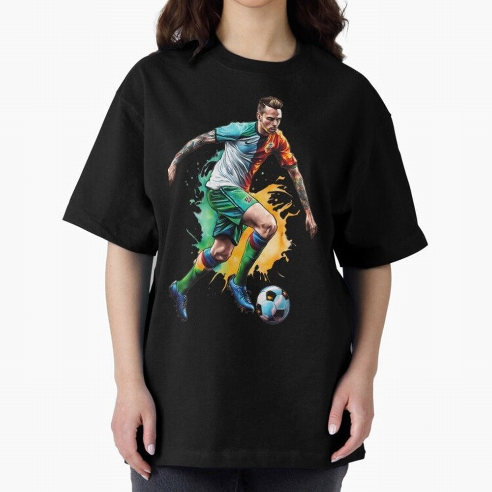 Football Soccer Art Classic T-Shirt Show Up for the Glory of FIFA World Cup 2026 USA Canada Mexico Connected to Messi, Neymar and Mbappe, Spain and Netherlands Energy, Classic Soccer Heritage, Championship Pressure, Fan Loyalty and International