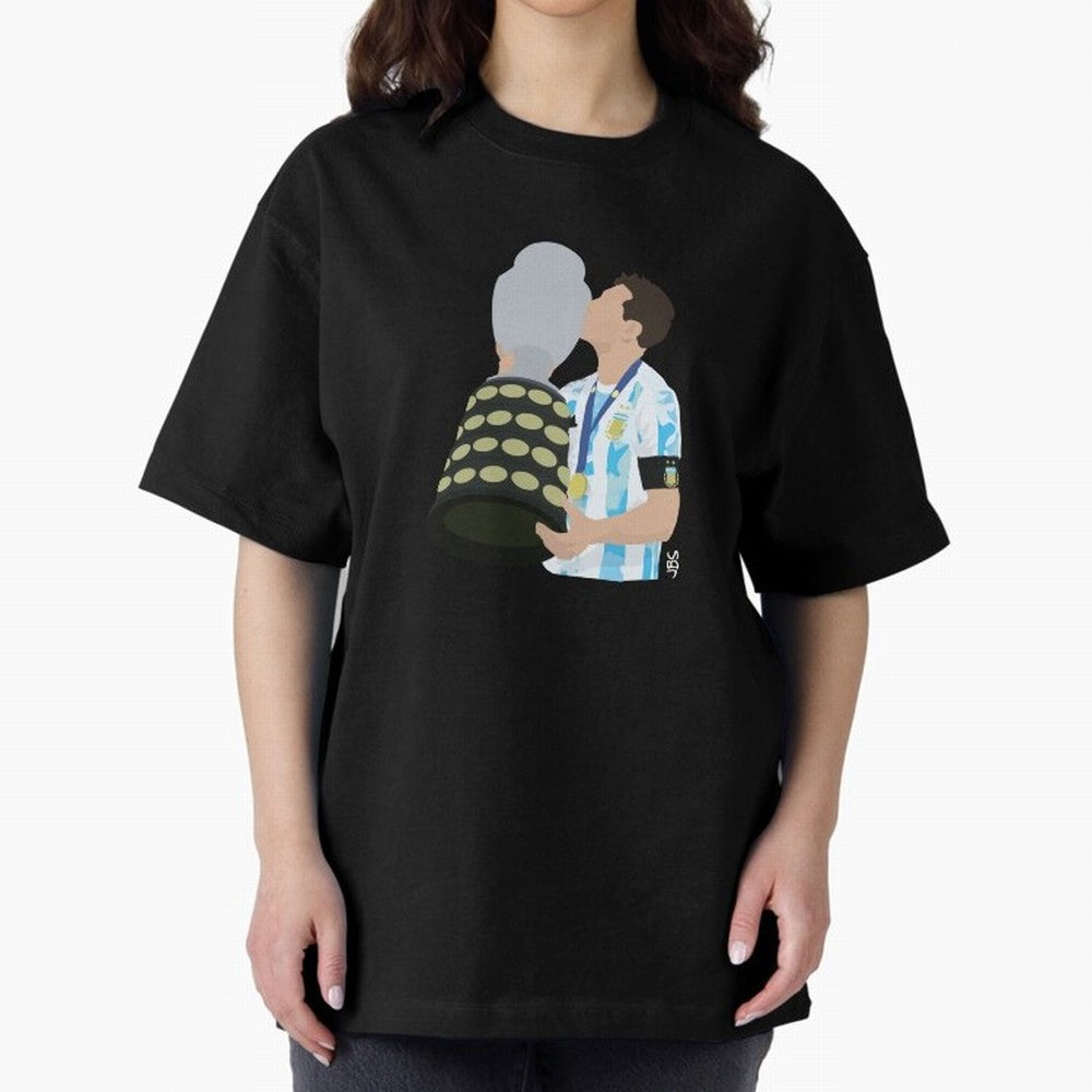 Lionel Messi Champion of America Classic T-Shirt Experience the Global Stage of FIFA World Cup 2026 Group Stage for Fans of Messi, Neymar and Mbappe and England, France and Netherlands, Bringing Stadium Memories, Football Loyalty, International