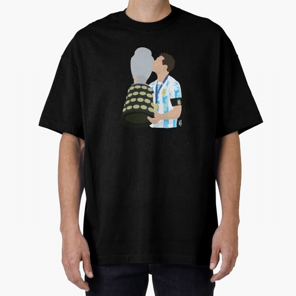 Lionel Messi Champion of America Classic T-Shirt Experience the Global Stage of FIFA World Cup 2026 Group Stage for Fans of Messi, Neymar and Mbappe and England, France and Netherlands, Bringing Stadium Memories, Football Loyalty, International