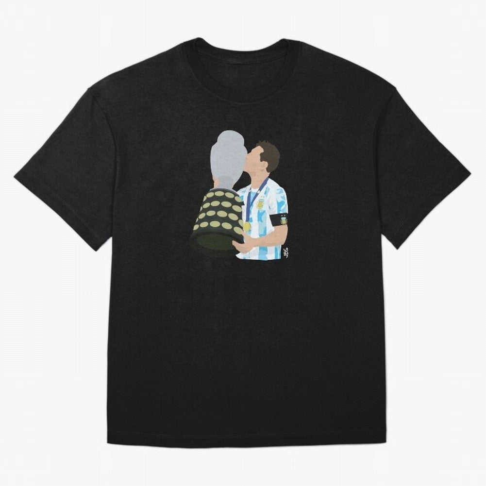 Lionel Messi Champion of America Classic T-Shirt Experience the Global Stage of FIFA World Cup 2026 Group Stage for Fans of Messi, Neymar and Mbappe and England, France and Netherlands, Bringing Stadium Memories, Football Loyalty, International
