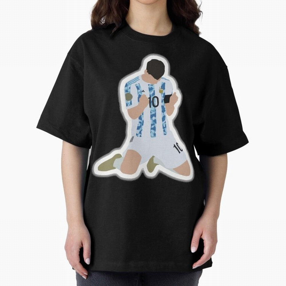 Messi Pop Art Portrait Classic T-Shirt Relive Legendary Nights from FIFA World Cup 2026 USA Canada Mexico for Fans of Cristiano Ronaldo and France, Bringing Football Passion, Legendary Performances, Festival Vibes and Supporter Community; Great for