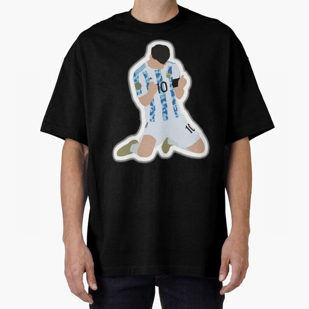 Messi Pop Art Portrait Classic T-Shirt Relive Legendary Nights from FIFA World Cup 2026 USA Canada Mexico for Fans of Cristiano Ronaldo and France, Bringing Football Passion, Legendary Performances, Festival Vibes and Supporter Community; Great for