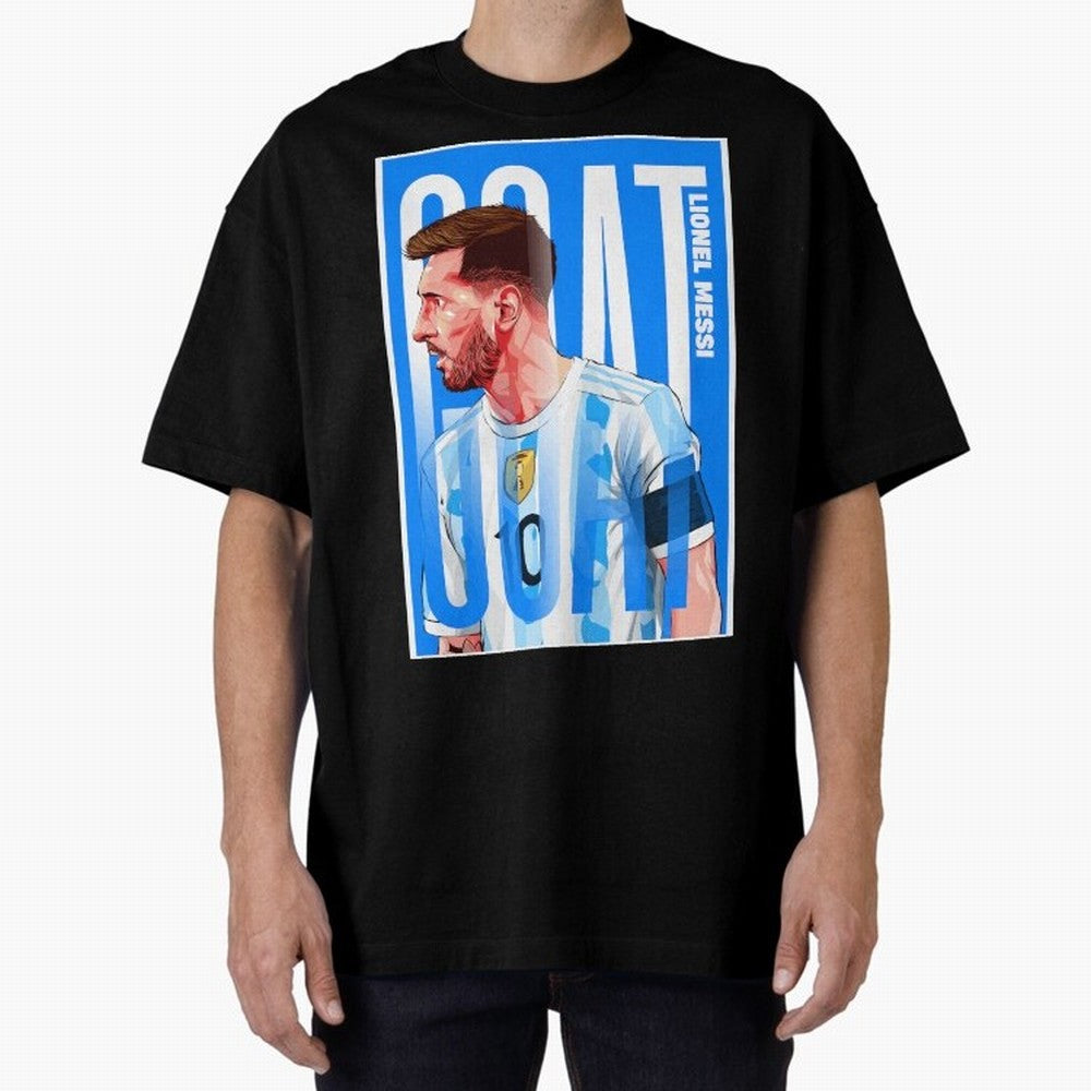 Messi The GOAT Classic T-Shirt Honor Football Greatness during Match Day Hype around FIFA World Cup 2026 Group Stage, Cristiano Ronaldo, Haaland and CR7, Portugal, Spain and Germany, Champion Mindset, Group Stage Buzz, Knockout Tension and