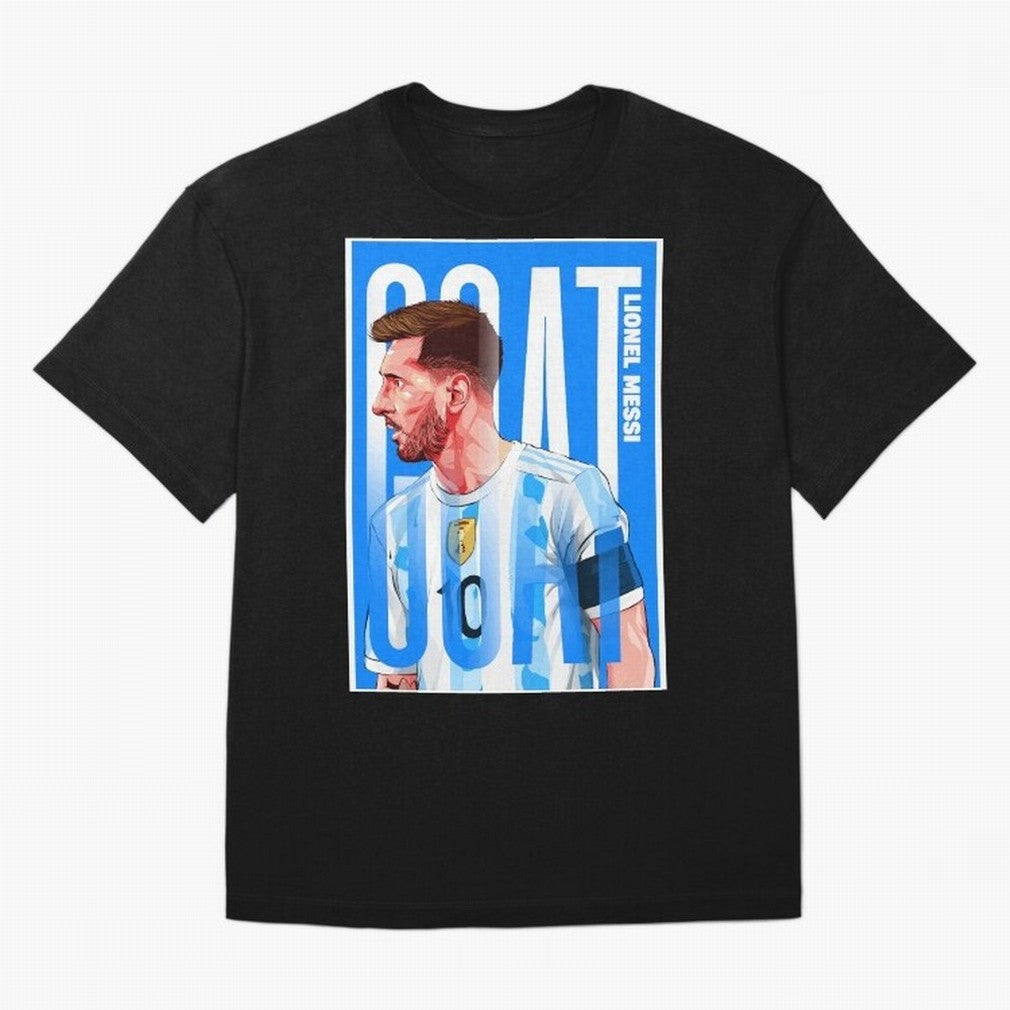 Messi The GOAT Classic T-Shirt Honor Football Greatness during Match Day Hype around FIFA World Cup 2026 Group Stage, Cristiano Ronaldo, Haaland and CR7, Portugal, Spain and Germany, Champion Mindset, Group Stage Buzz, Knockout Tension and