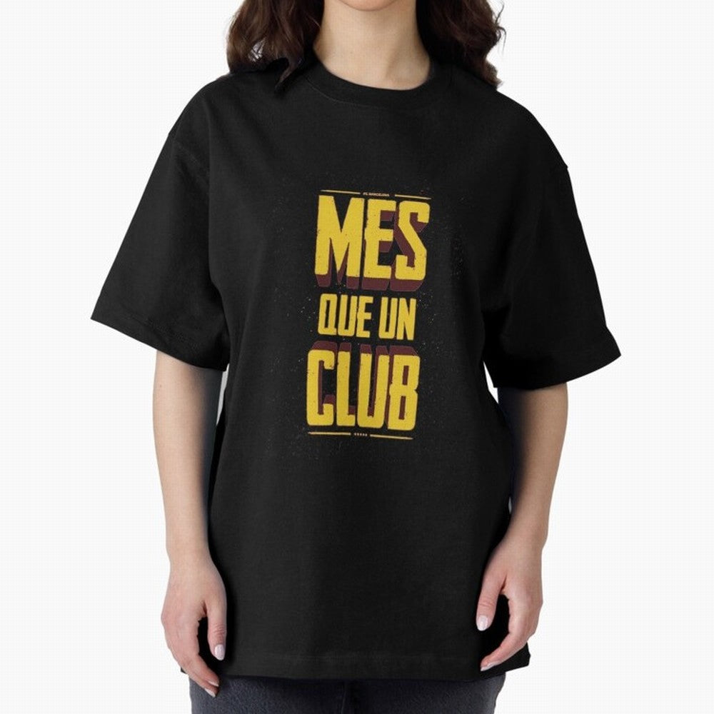MES QUE UN CLUB Classic T-Shirt Turn Football Passion into FIFA World Cup 2026 Spirit, Inspired by Netherlands, Messi, CR7 and Mbappe, Match Day Excitement, Supporter Culture, Golden Goals and Global Football Passion; Ideal for Football Dads,