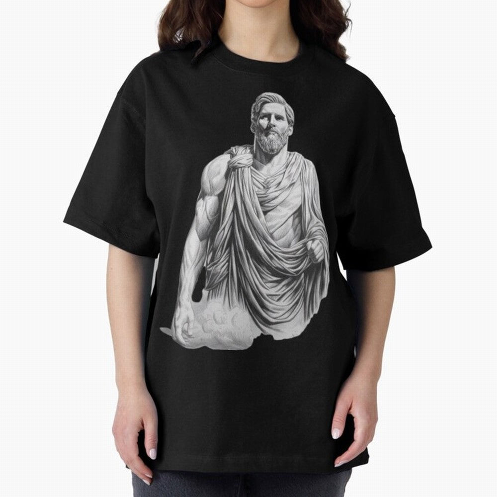 Lionel Messi - Greek God Zeus Classic T-Shirt Carry FIFA World Cup 2026 Group Stage for Fans of Messi, Neymar and Mbappe and Brazil, Portugal and Argentina, Bringing Fan Favorite Moments, National Team Passion, Big Match Drama and Soccer History;