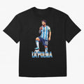 Messi Pop Art Portrait Classic T-Shirt Bring World Football Passion into Global Football Passion for FIFA World Cup 2026 USA Canada Mexico, Capturing CR7, Portugal, Stadium Memories, Football Loyalty, International Chants and Championship