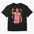 Messi The GOAT Classic T-Shirt Celebrate Unforgettable Nights in Global Football Passion for FIFA World Cup 2026 USA Canada Mexico, Connected to Neymar, Haaland and Cristiano Ronaldo, Germany, Championship Spirit, Famous Goals, Roaring Crowds and
