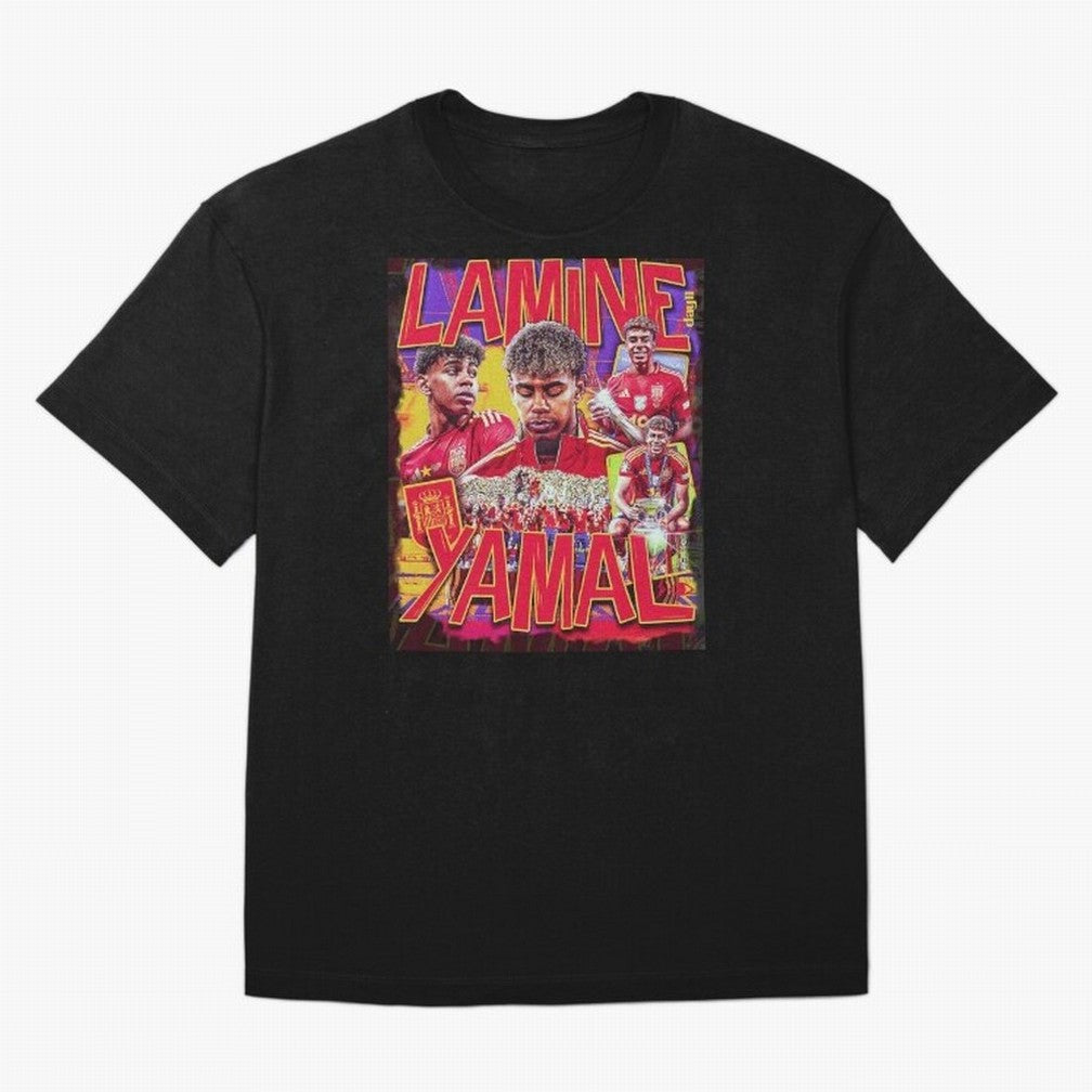 Lamine Yamal Classic T-Shirt Live for the Drama of Global Football Passion for FIFA World Cup 2026, Driven by Mbappe and Neymar, Spain and Netherlands, Classic Soccer Heritage, Championship Pressure, Fan Loyalty and International Pride; Built for