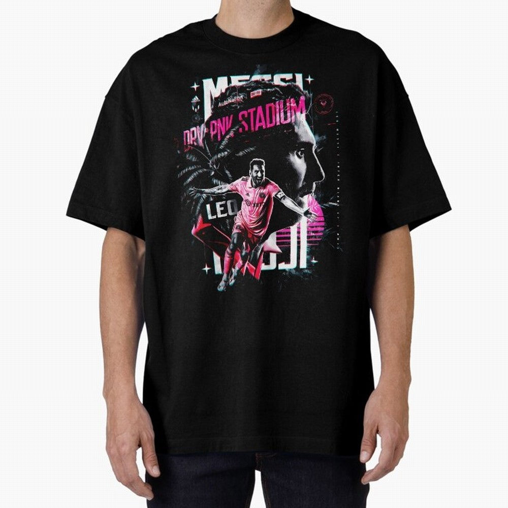 Messi The GOAT Oversized T-Shirt Show Love for Legendary Goals in the FIFA World Cup 2026 Group Stage Journey through Messi, CR7 and Mbappe Highlights, Argentina and Brazil Pride, Worldwide Fan Energy, Dramatic Goals, Stadium Lights and