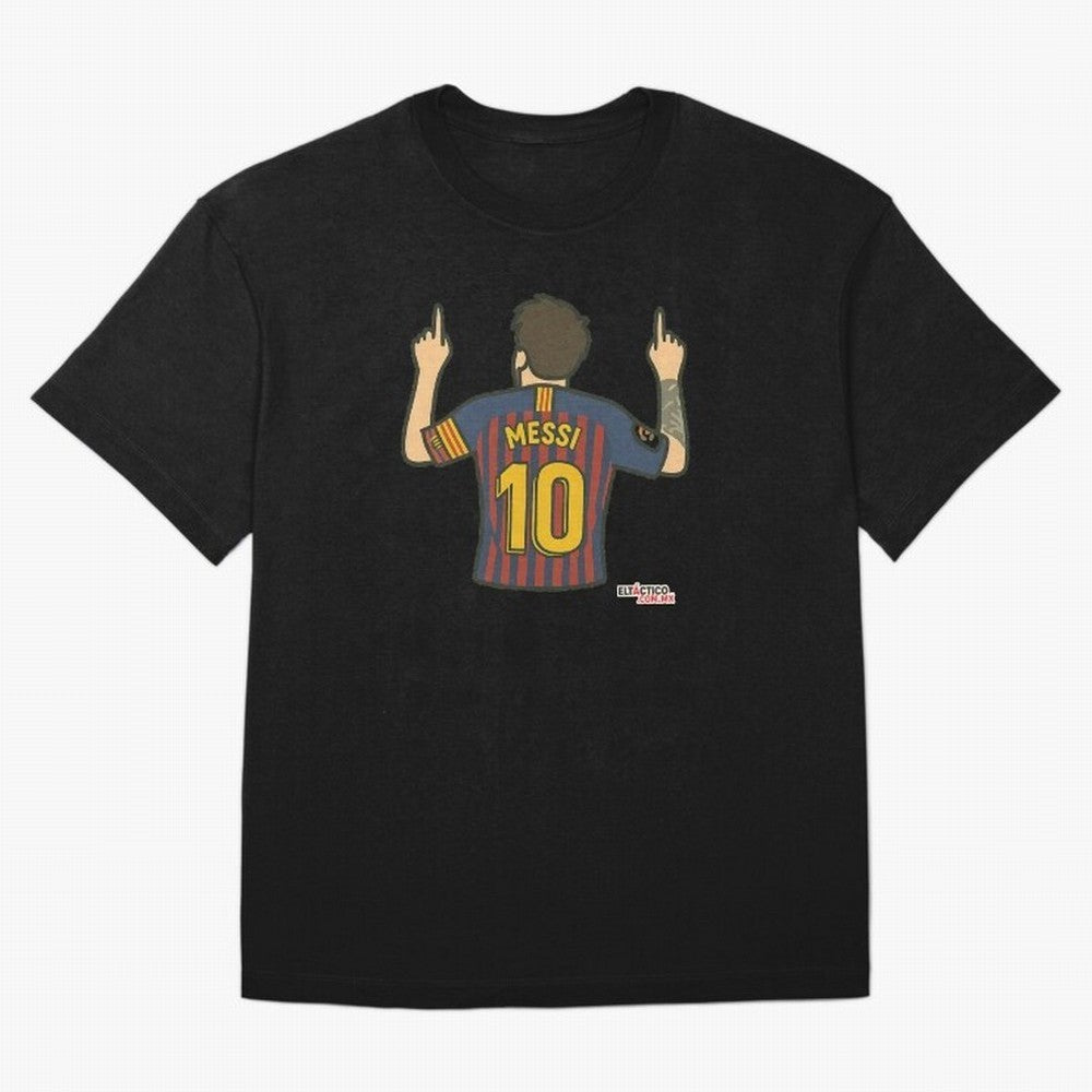 Lionel Messi's famous gesture of pointing to the sky Classic T-Shirt Feel International Energy from FIFA World Cup 2026 Spirit, Filled with Germany, Neymar, Fan Favorite Moments, National Team Passion, Big Match Drama and Soccer History; Perfect