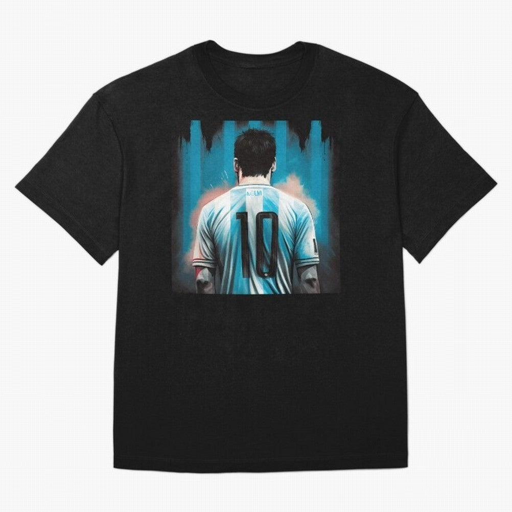 Messi The GOAT Oversized T-Shirt Honor Champions and Dreams in the FIFA World Cup 2026 USA Canada Mexico Journey through Neymar, Haaland and Cristiano Ronaldo Highlights, England, France and Netherlands Pride, Goal Celebration Energy, Supporter
