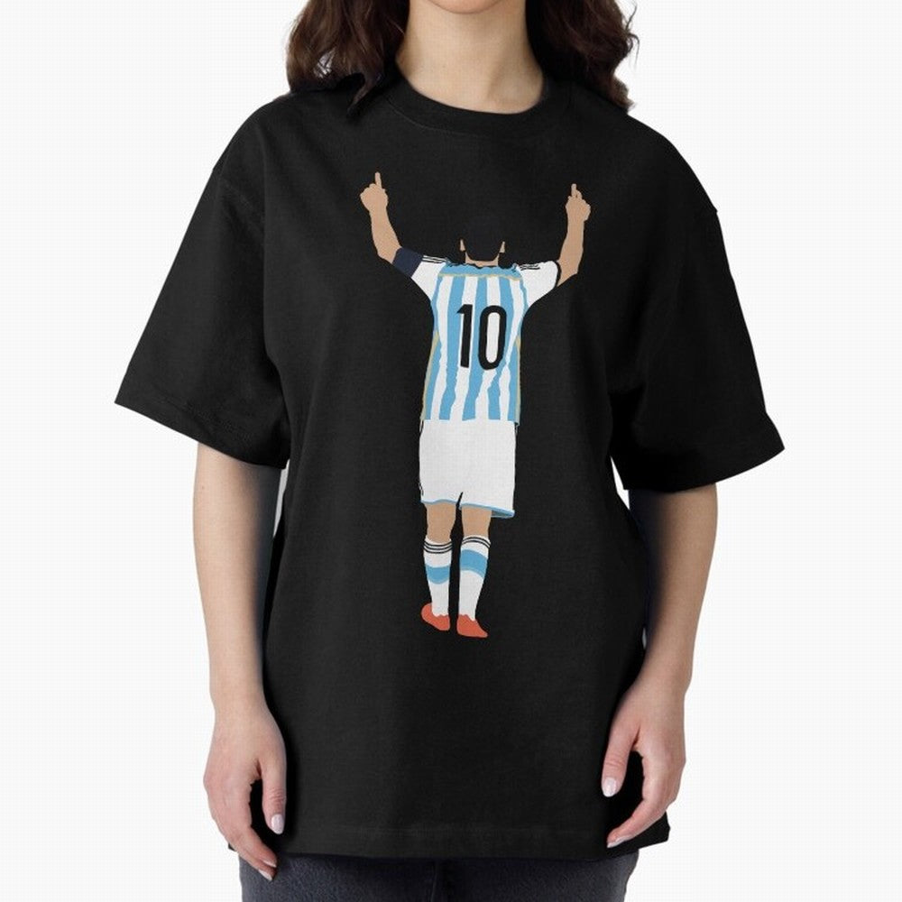 Messi Pop Art Portrait Classic T-Shirt Fuel FIFA World Cup 2026 USA Canada Mexico for Fans of Messi, Neymar and Mbappe and Argentina, France and Brazil, Bringing Stadium Memories, Football Loyalty, International Chants and Championship Tradition;